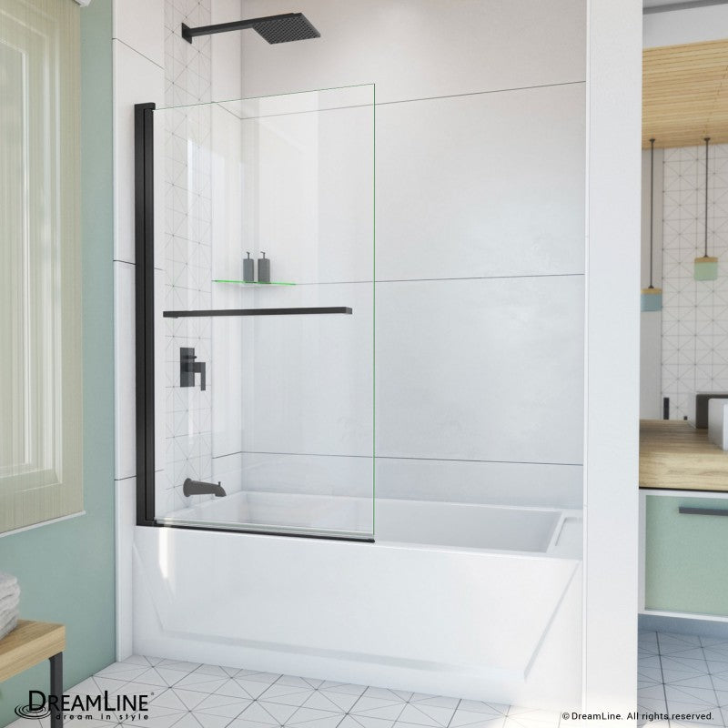 Aqua-Q Frameless Swing Shower Door