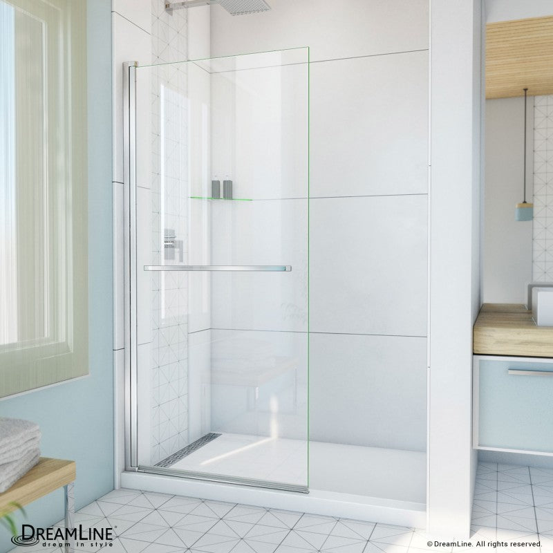 Aqua-Q Frameless Swing Shower Door