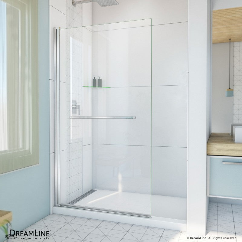 Aqua-Q Frameless Swing Shower Door