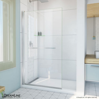 Aqua-Q Frameless Swing Shower Door