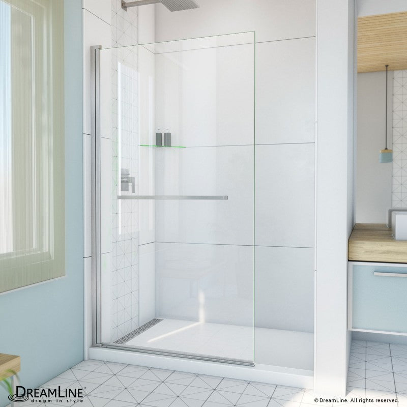 Aqua-Q Frameless Swing Shower Door