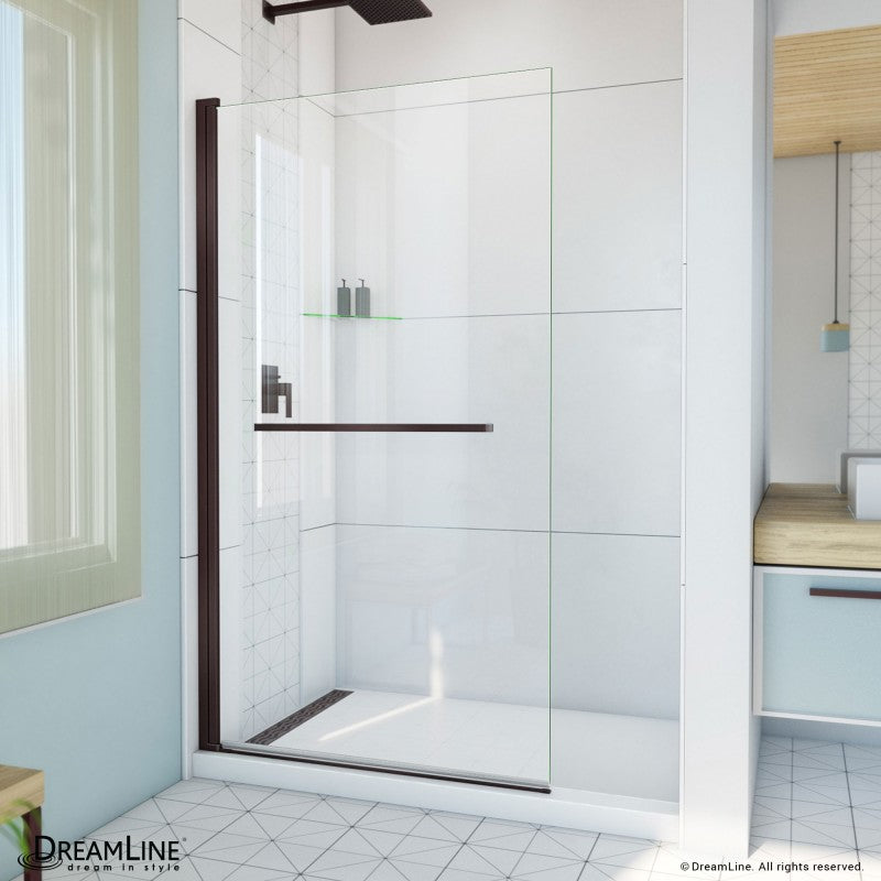Aqua-Q Frameless Swing Shower Door