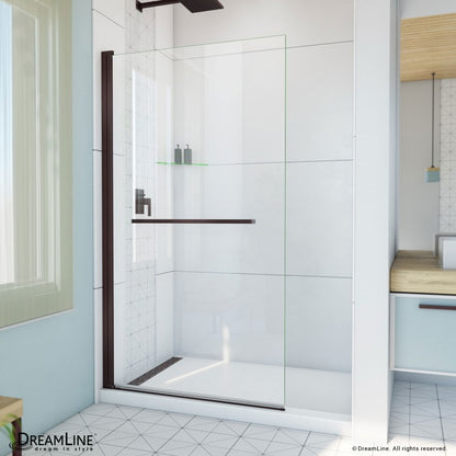 Aqua-Q Frameless Swing Shower Door