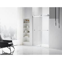 Load image into Gallery viewer, Anahita Frameless Double Sliding Glass Shower Door
