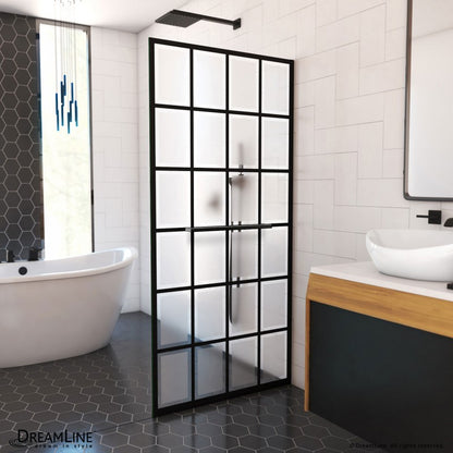 French Linea Stationary Shower Panel