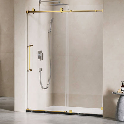 Freja Frameless Single Sliding Shower Door