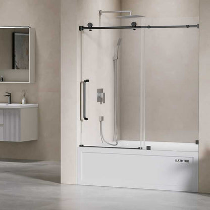 Freja Frameless Single Sliding Shower Door