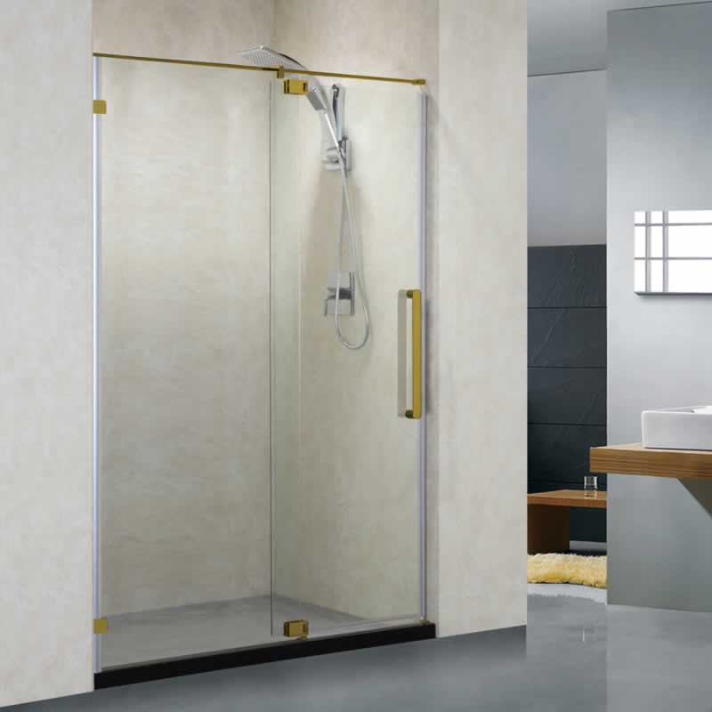 Castor Frameless Pivot Shower Door