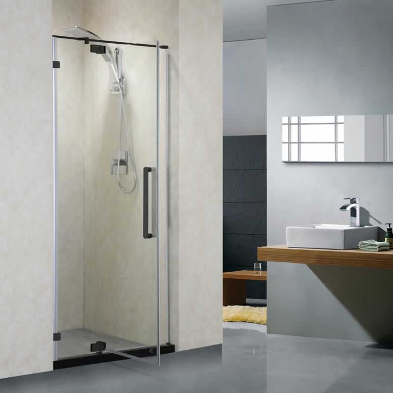 Castor Frameless Pivot Shower Door