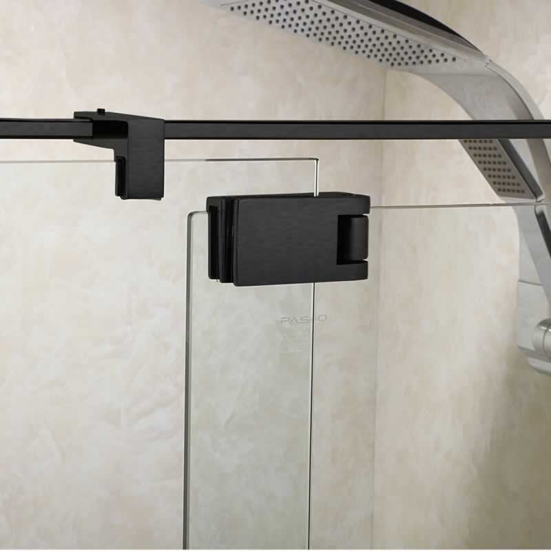 Castor Frameless Pivot Shower Door