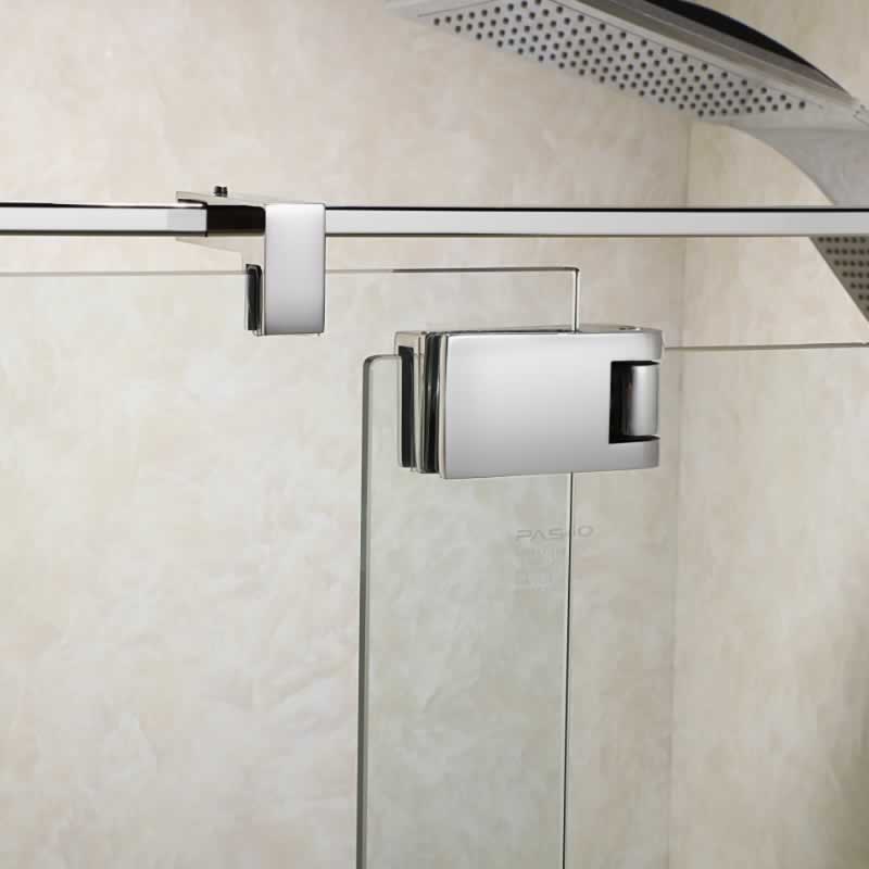 Castor Frameless Pivot Shower Door