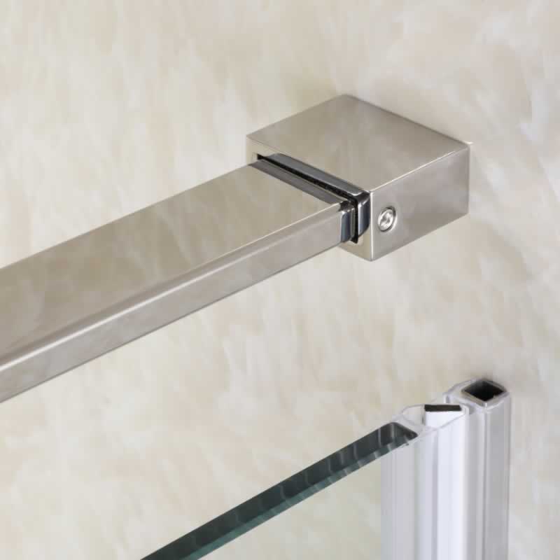 Castor Frameless Pivot Shower Door