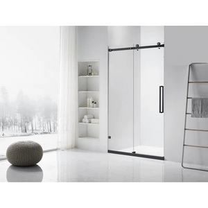 Aeliana Frameless Single Sliding Glass Shower Door