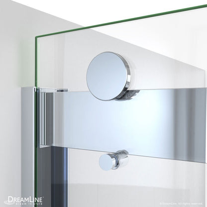 Sapphire-V Semi-Frameless Double Sliding Shower Door