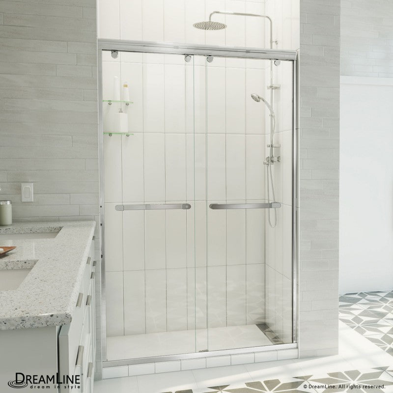 Charisma-X Frameless Double Sliding Shower Door