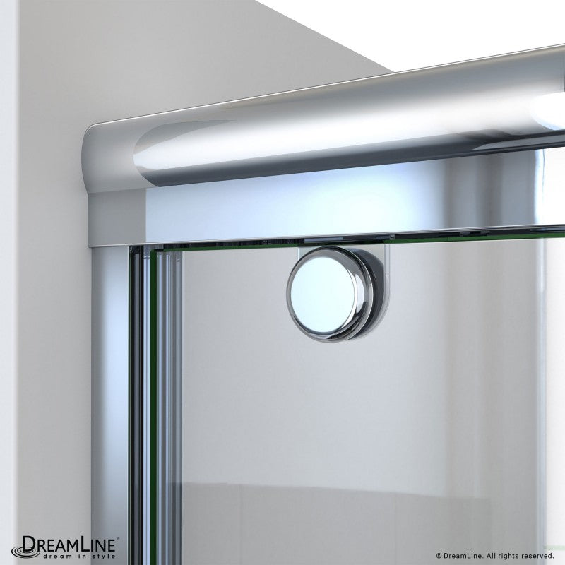 Charisma-X Frameless Double Sliding Shower Door
