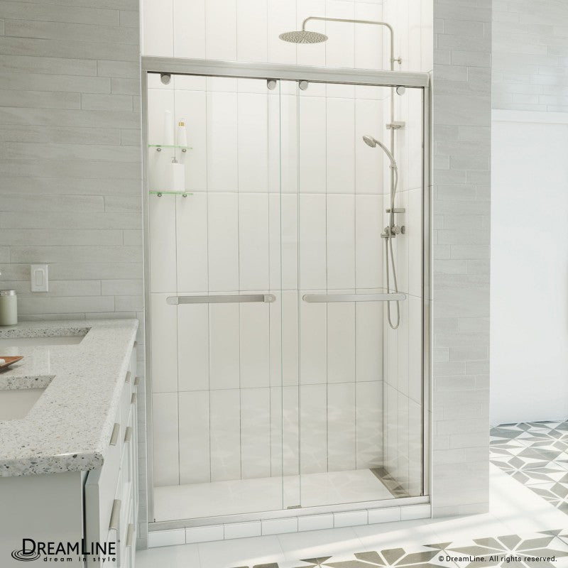 Charisma-X Frameless Double Sliding Shower Door