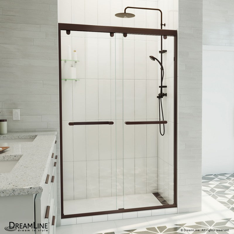 Charisma-X Frameless Double Sliding Shower Door