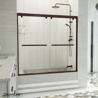 Charisma-X Frameless Double Sliding Shower Door