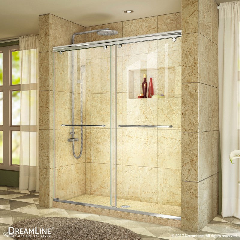 Charisma Frameless Double Sliding Shower Door