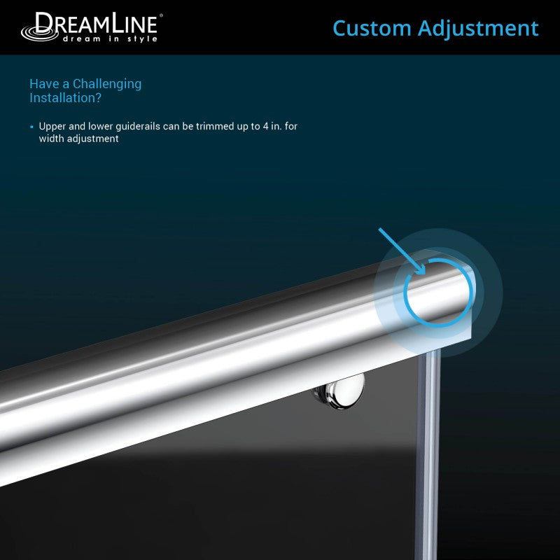 Charisma Frameless Double Sliding Shower Door