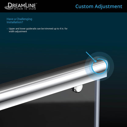 Charisma Frameless Double Sliding Shower Door