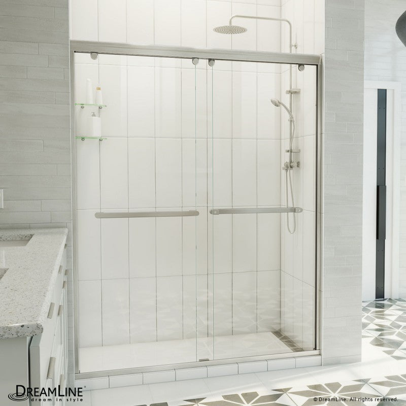 Charisma-X Frameless Double Sliding Shower Door
