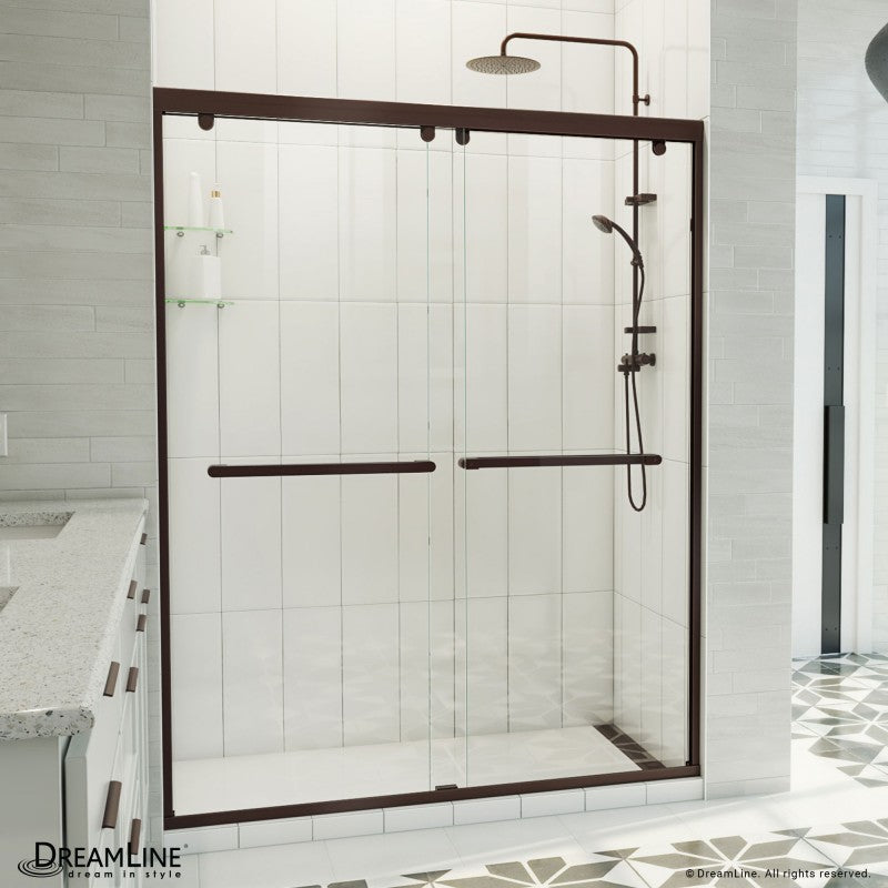 Charisma-X Frameless Double Sliding Shower Door