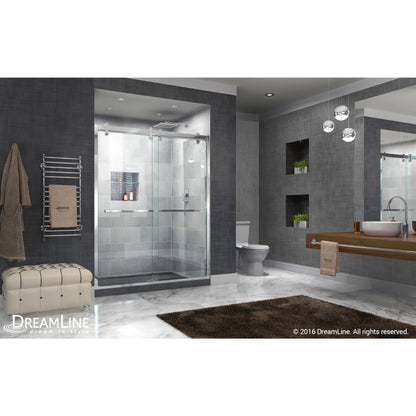 Cavalier Semi-Frameless Double Sliding Shower Door
