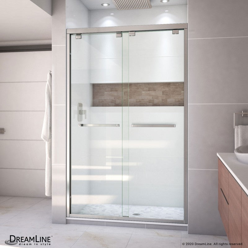 Encore Semi-Frameless Double Sliding Shower Door