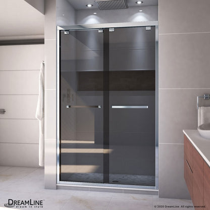 Encore Semi-Frameless Double Sliding Shower Door