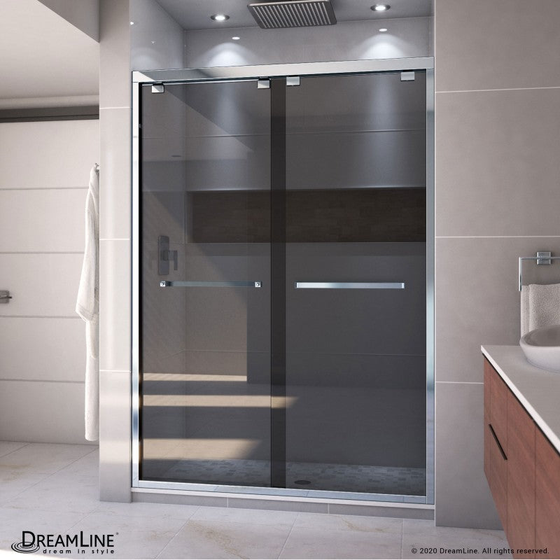 Encore Semi-Frameless Double Sliding Shower Door