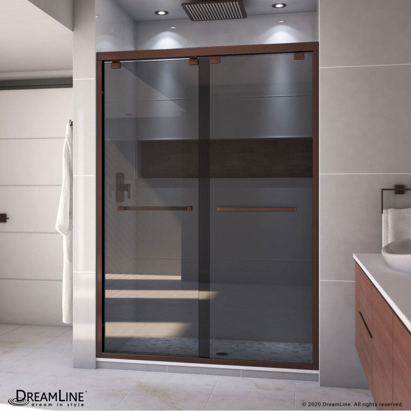 Encore Semi-Frameless Double Sliding Shower Door