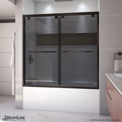 Encore Semi-Frameless Double Sliding Shower Door