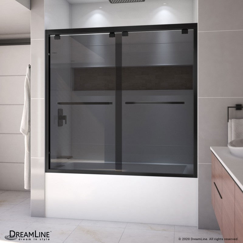 Encore Semi-Frameless Double Sliding Shower Door