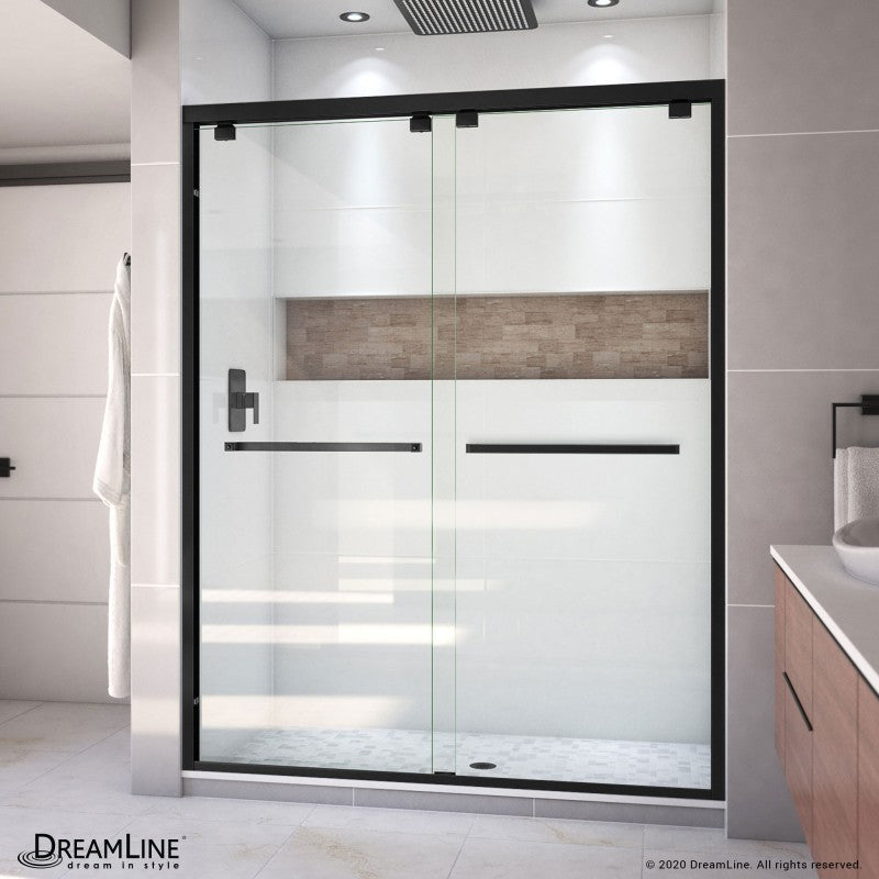Encore Semi-Frameless Double Sliding Shower Door