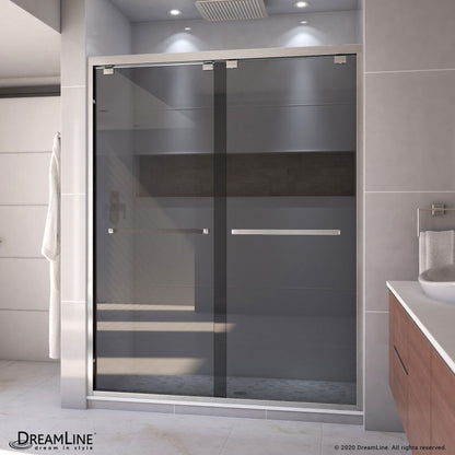 Encore Semi-Frameless Double Sliding Shower Door