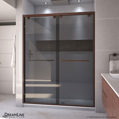 Encore Semi-Frameless Double Sliding Shower Door