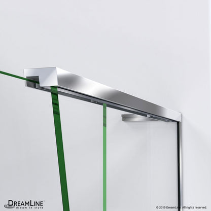 Crest Frameless Single Sliding Shower Door