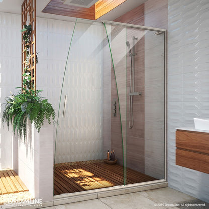 Crest Frameless Single Sliding Shower Door