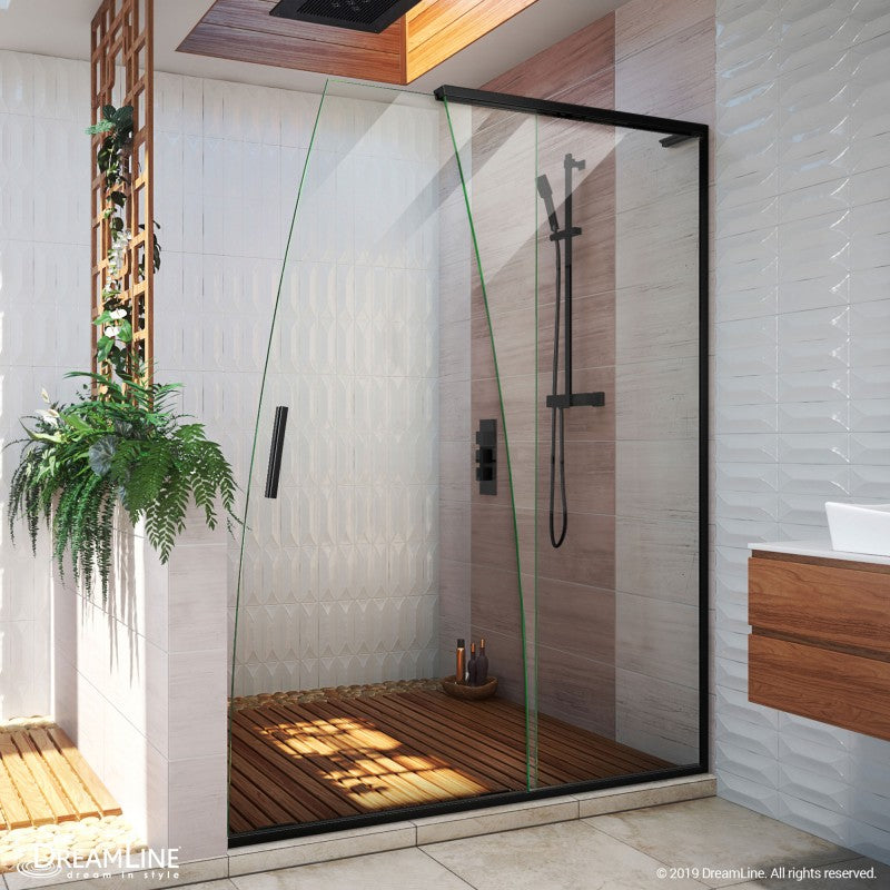 Crest Frameless Single Sliding Shower Door