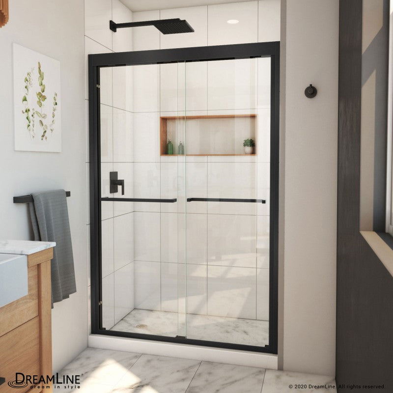 Duet Plus Semi-Frameless Double Sliding Shower Door