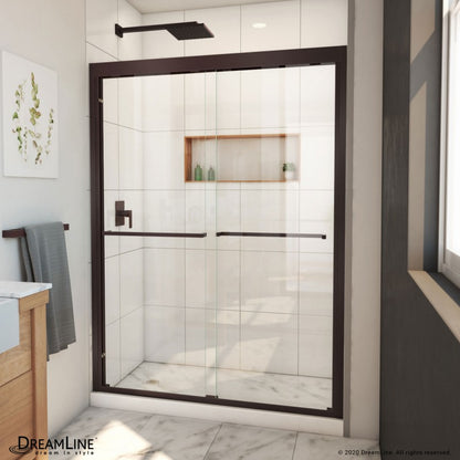 Duet Plus Semi-Frameless Double Sliding Shower Door