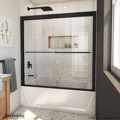 Duet Plus Semi-Frameless Double Sliding Shower Door