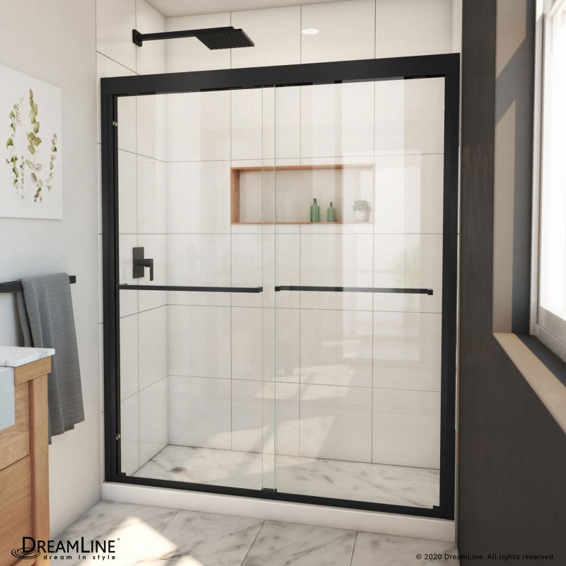 Duet Plus Semi-Frameless Double Sliding Shower Door