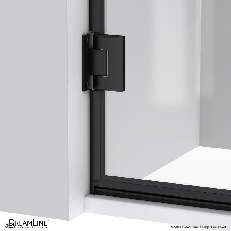 Unidoor Edge Frameless Hinged Shower Door