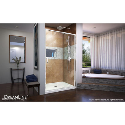 Flex Semi-Frameless Pivot Shower Door