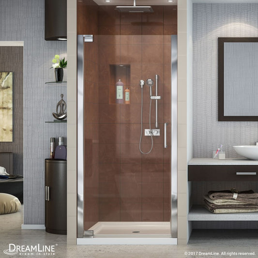 Elegance Frameless Pivot Shower Door