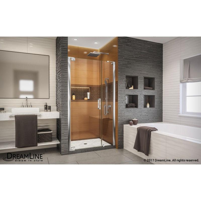 Elegance-LS Frameless Pivot Shower Door (44"W to 65"W)