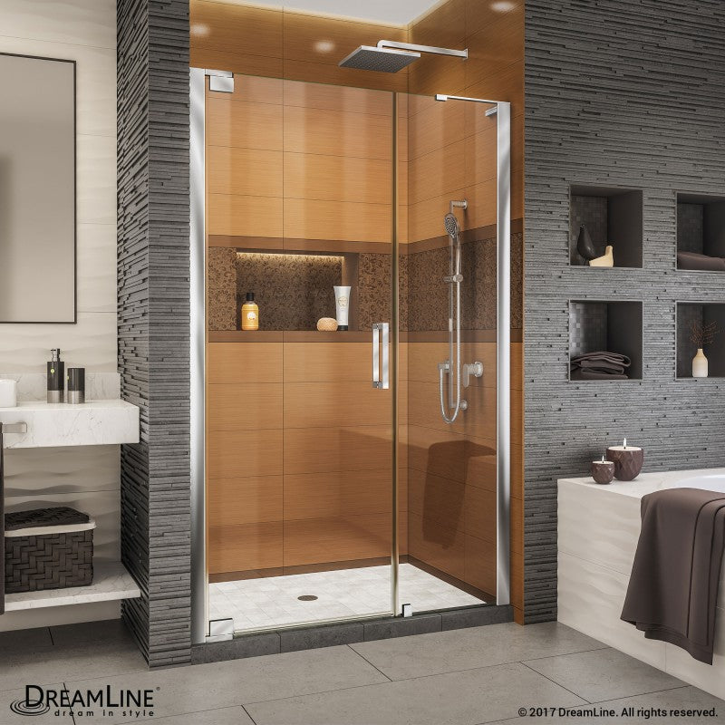 Elegance-LS Frameless Pivot Shower Door (44"W to 65"W)